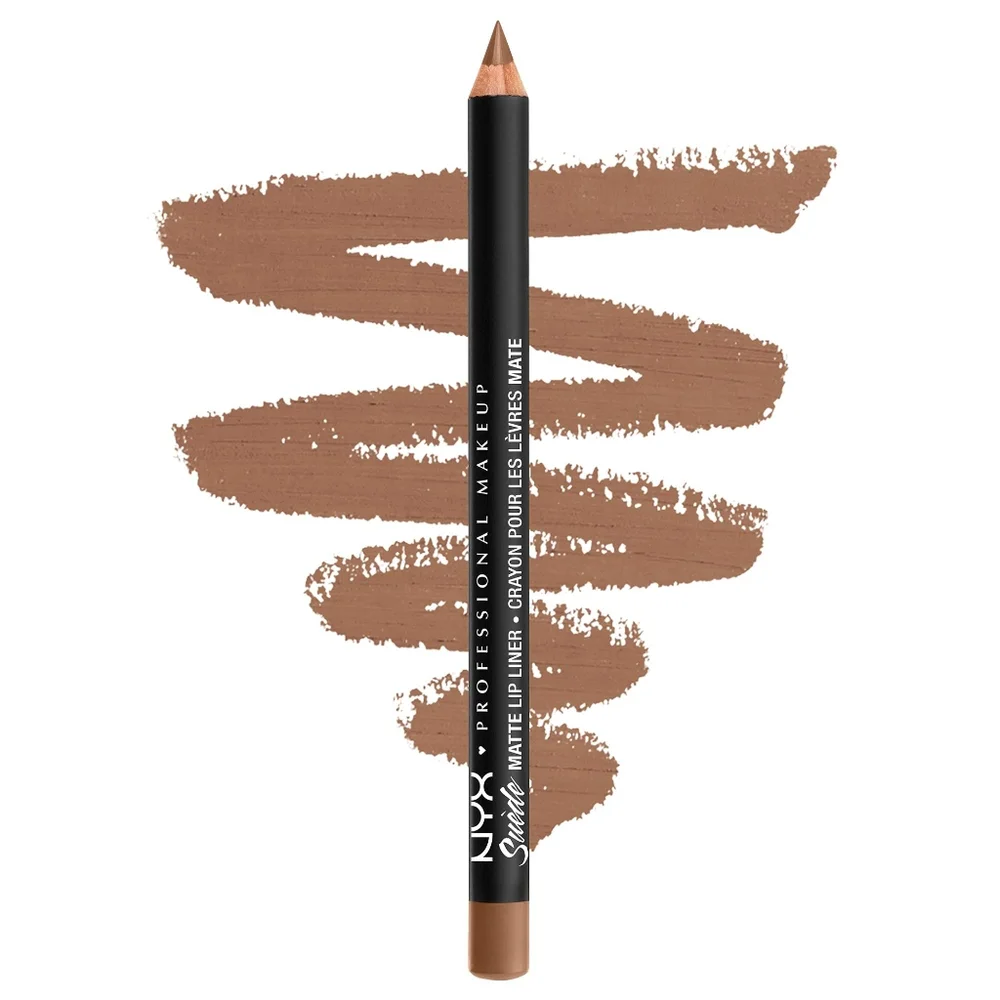 4 x NYX Professional Makeup Suede Matte Lip Liner, Sandstorm